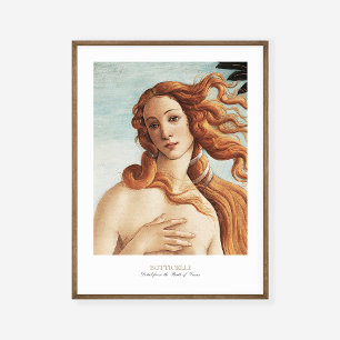 Poster Sandro Botticelli La naissance de l'exposition d'a