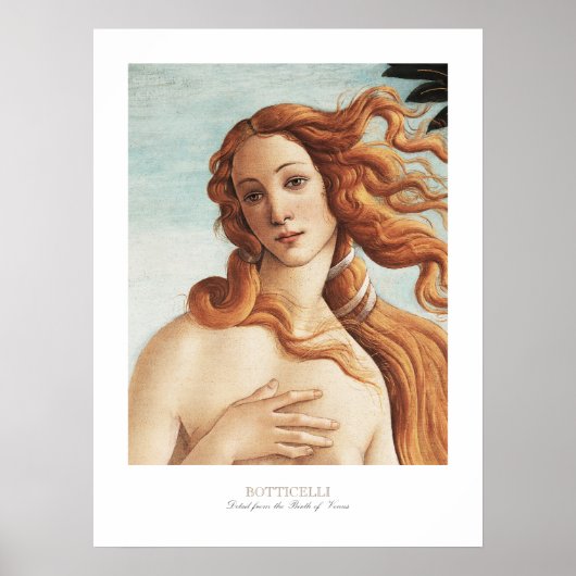 Poster Sandro Botticelli La naissance de l'exposition d'a (Devant)