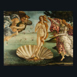 Poster Sandro Botticelli - La naissance de Vénus<br><div class="desc">Sandro Botticelli - La naissance de Vénus - 1483-1485 - température sur panneau</div>