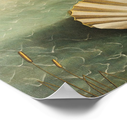 Poster Sandro Botticelli - La naissance de Vénus (Coin)