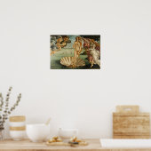 Poster Sandro Botticelli - La naissance de Vénus (Cuisine)