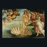 Poster Sandro Botticelli - La naissance de Vénus<br><div class="desc">Sandro Botticelli - La naissance de Vénus - 1483-1485 - température sur panneau</div>