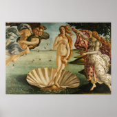 Poster Sandro Botticelli - La naissance de Vénus (Devant)