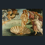 Poster Sandro Botticelli - La naissance de Vénus<br><div class="desc">Sandro Botticelli - La naissance de Vénus - 1483-1485 - température sur panneau</div>