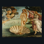 Poster Sandro Botticelli - La naissance de Vénus<br><div class="desc">Sandro Botticelli - La naissance de Vénus - 1483-1485 - température sur panneau</div>