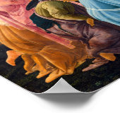 Poster Sandro Botticelli L'Adoration des Mages (Coin)