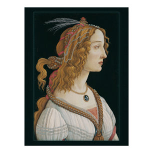 Poster Sandro Botticelli Lady CC0321 New Options