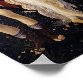 Poster Sandro Botticelli - Le Printemps (Coin)