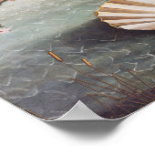 Poster Sandro Botticelli - Naissance de Vénus (Coin)