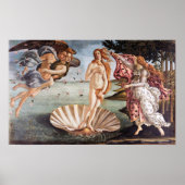 Poster Sandro Botticelli - Naissance de Vénus (Devant)