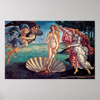 Poster Sandro Botticelli - Naissance de Vénus - Beaux-Art
