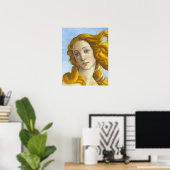 Poster Sandro Botticelli - Naissance de Vénus Détail (Bureau à domicile)