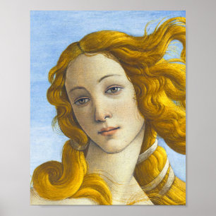Poster Sandro Botticelli - Naissance de Vénus Détail