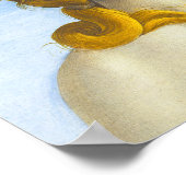 Poster Sandro Botticelli - Naissance de Vénus Gros plan (Coin)