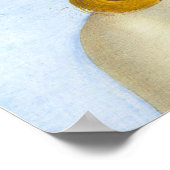 Poster Sandro Botticelli - Naissance de Vénus Gros plan (Coin)