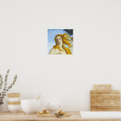 Poster Sandro Botticelli - Naissance de Vénus Gros plan (Cuisine)