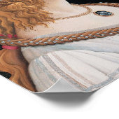 Poster Sandro Botticelli Portrait Idéalisé D'Une Dame (Coin)