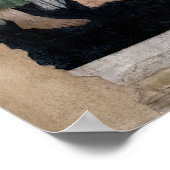 Poster Sandro Botticelli - Vénus et les Trois Grâces (Coin)