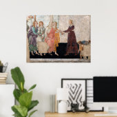 Poster Sandro Botticelli - Vénus et les Trois Grâces (Bureau à domicile)
