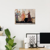 Poster Sandro Botticelli - Vénus et les Trois Grâces (Bureau à domicile)