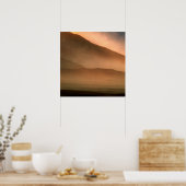 Poster Sandstorm at Mesquite Sand Dunes (Cuisine)