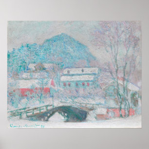 Poster Sandvika, Norvège (1895) par Claude Monet