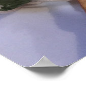 Poster Sandwich à la Veggie avec Fries (Coin)