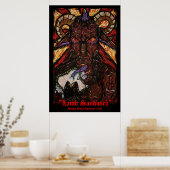 Poster "Sandwich à l'agneau" (Cuisine)