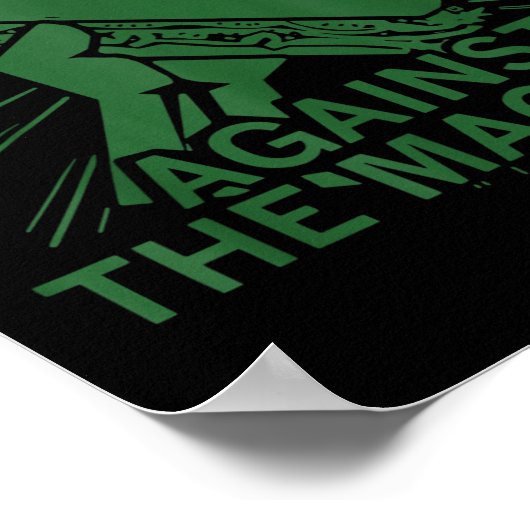 Poster Sandwich Against The Machine For Men Women (Coin)