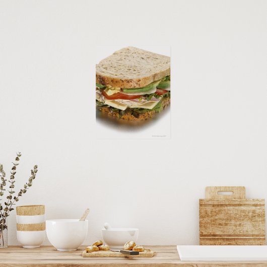 Poster Sandwich sain (Cuisine)