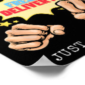 Poster Sandwichs de Knuckle fraîchement confectionnés - P (Coin)