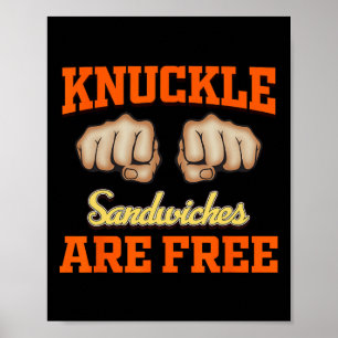 Poster Sandwichs Knuckle Gratuit
