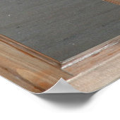 Poster Sandy Beach Vue depuis une fenêtre (Coin)