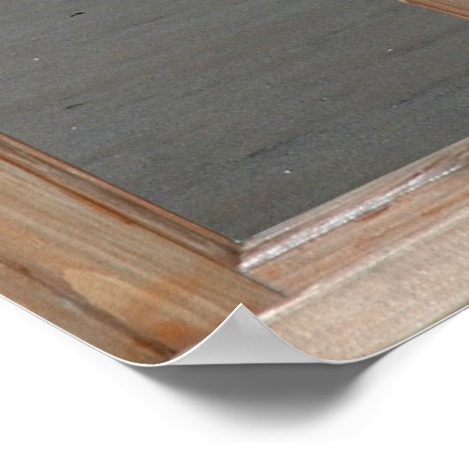 Poster Sandy Beach Vue depuis une fenêtre (Coin)