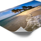 Poster Sandy Island, Anguilla, Caraïbes (Coin)