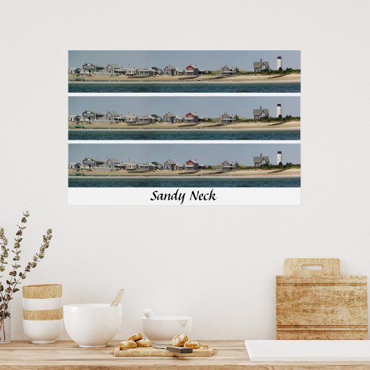 Poster Sandy Neck (Cuisine)