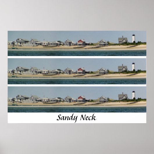Poster Sandy Neck (Devant)
