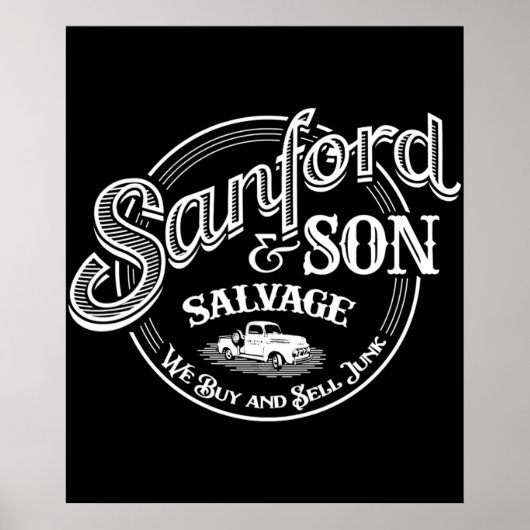 Poster Sanford Son Salvage (Devant)