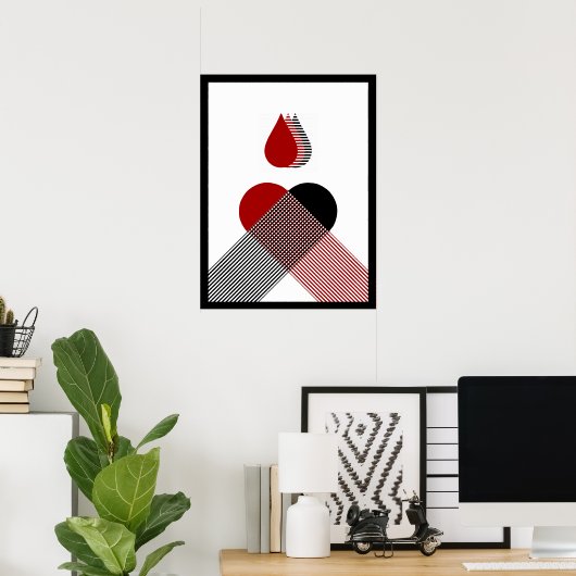 Poster Sang (Bureau à domicile)