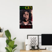 POSTER SANG DE CRY RASTA (Bureau à domicile)