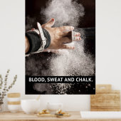 Poster Sang, transpiration et calcaire - Motivation de la (Cuisine)