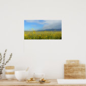 Poster Sangre de Cristo, Great Sand Dunes et fleurs (Cuisine)
