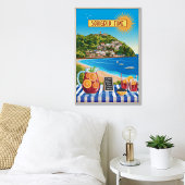 Poster Sangria En Espagne Editable Illustrated Vacation