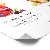 Poster Sangria Moscow Mule Signature Cocktails Menu (Coin)