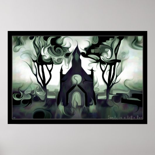 Poster Sanity est une petite boîte (Devant)