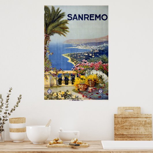 Poster Sanremo (Cuisine)