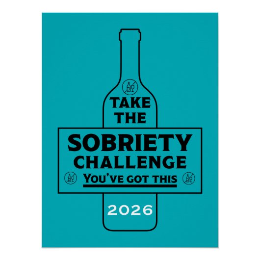 Poster Sans Alcool Et Sobre (Devant)