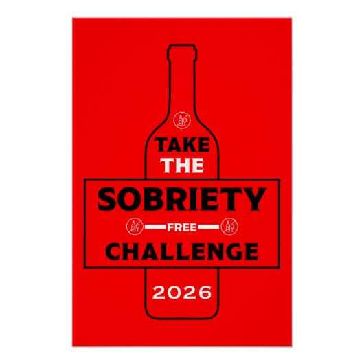 Poster Sans Alcool Et Sobre (Devant)