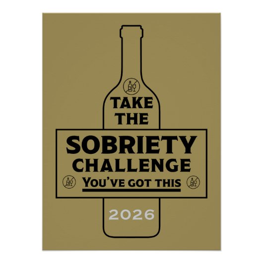 Poster Sans Alcool Et Sobre (Devant)
