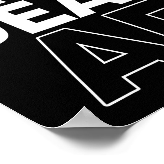 Poster Sans Audience - Sourd - Incapable D'Entendre - Sou (Coin)